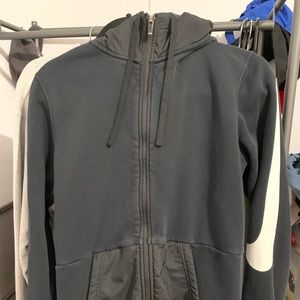 Nike black zip up hoodie